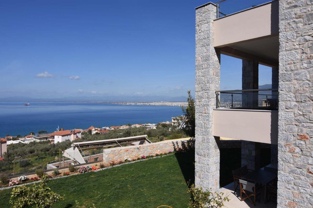 Villa Dafni - Infinite Sea Vistas With Private Pool Kalamata Exterior foto