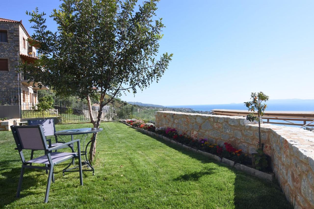 Villa Dafni - Infinite Sea Vistas With Private Pool Kalamata Exterior foto