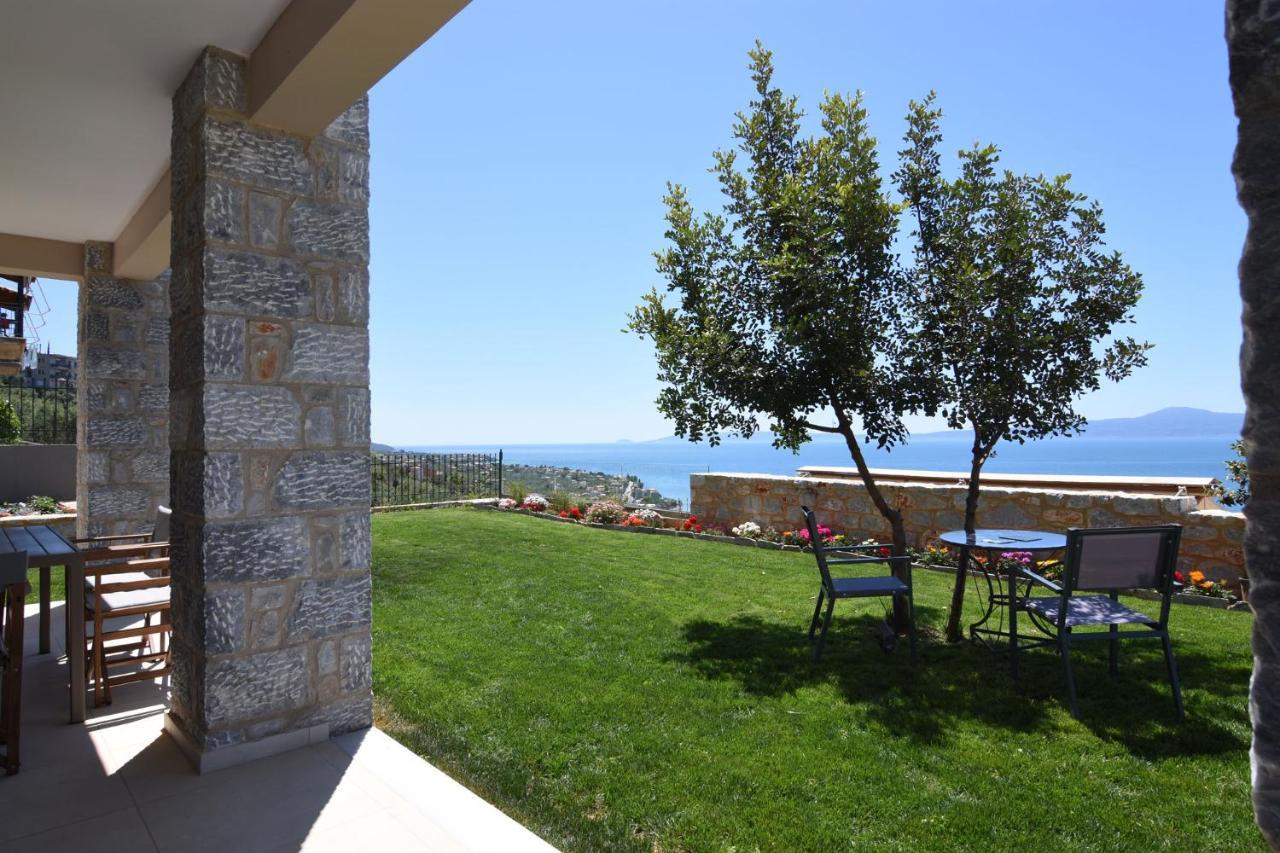 Villa Dafni - Infinite Sea Vistas With Private Pool Kalamata Exterior foto