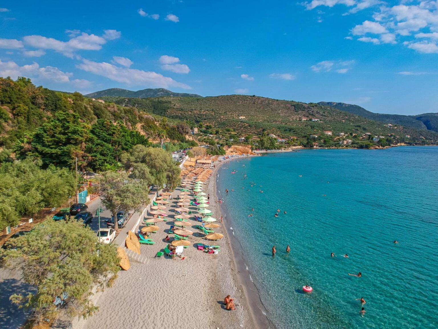 Villa Dafni - Infinite Sea Vistas With Private Pool Kalamata Exterior foto